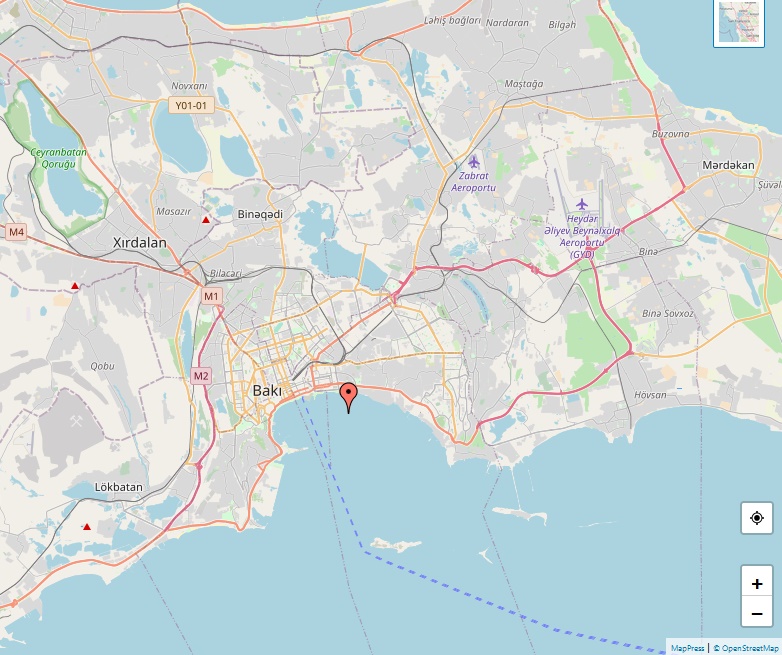 Baku Map
