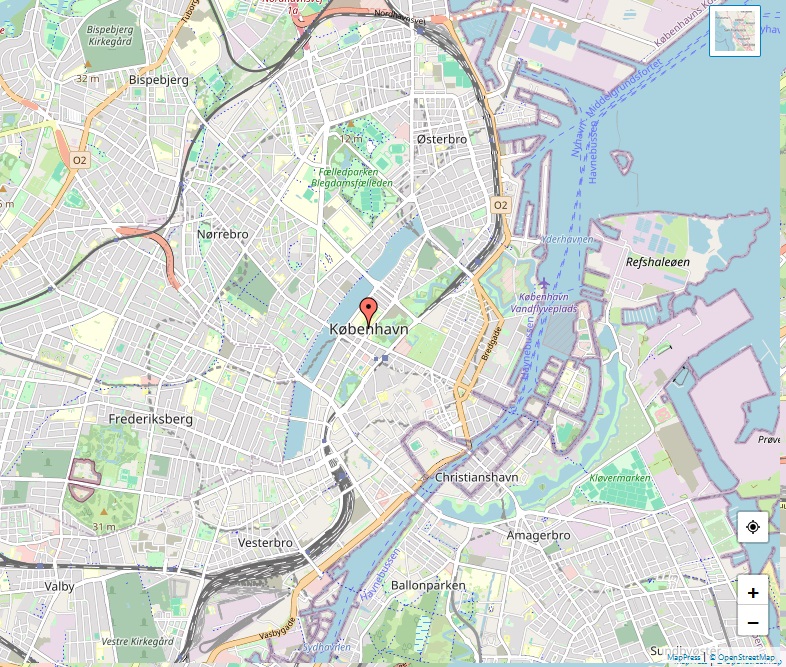 Copenhagen Map