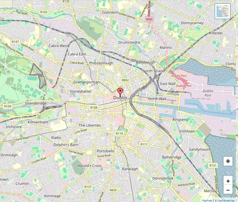 Dublin Map