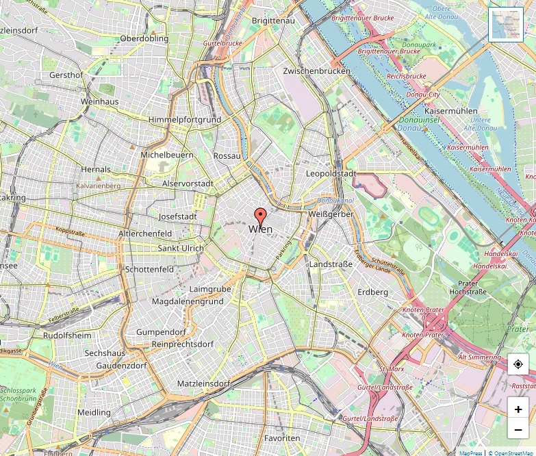 Vienna Map